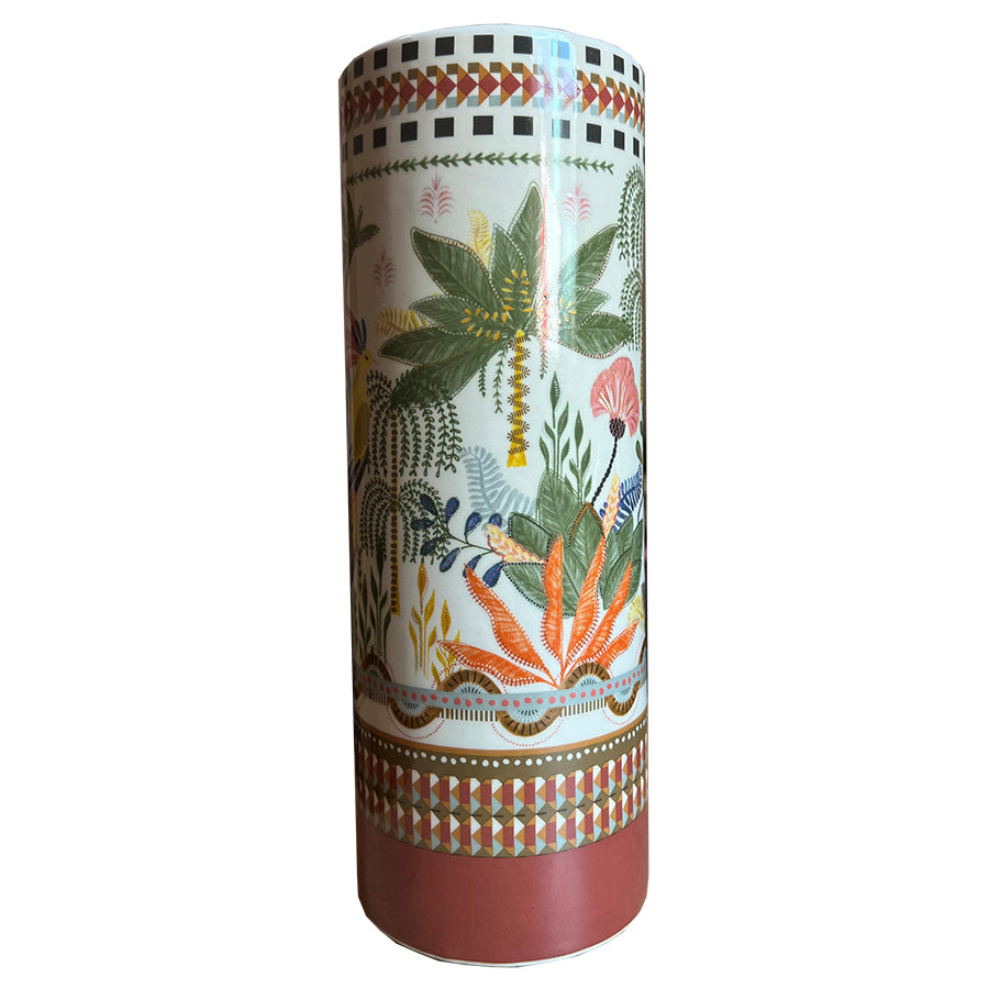 Printed Tall Vase